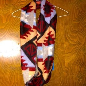 Cashmere scarf , southwestern print